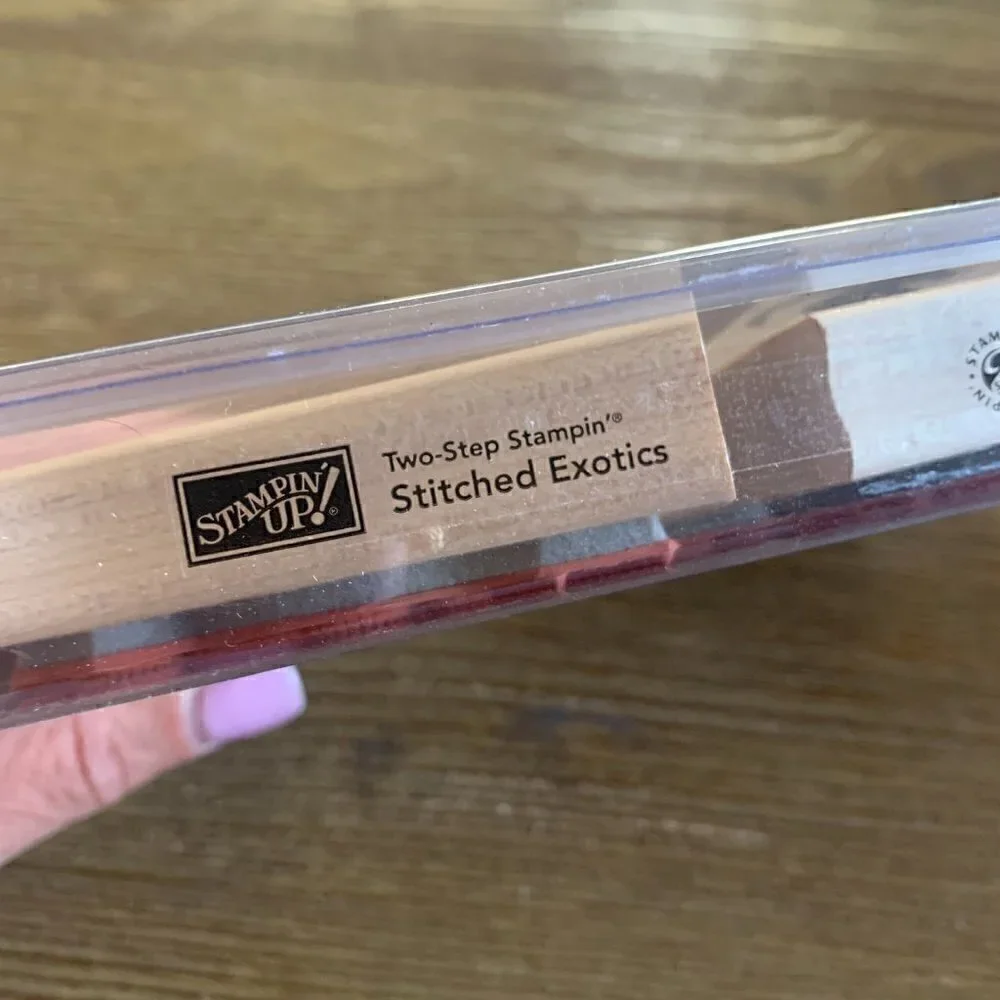 Stampin Up! Stitched Exotics Stamp Set